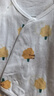 童泰（TONGTAI）嬰兒連體衣春秋季純棉衣服初生寶寶蝴蝶哈衣爬服和尚服黃色52cm 曬單實(shí)拍圖