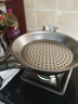 辛叢不銹鋼家用炒鍋蒸盤(pán)加厚蒸格圓形蒸片蒸鍋篦子專(zhuān)用蒸籠蒸屜瀝水盤(pán) 食品級【中號-1件】適配30cm炒鍋 曬單實(shí)拍圖
