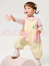 巴拉巴拉嬰兒連體衣兩件套新生嬰兒哈衣爬服抱衣2025新款春裝208125120202 曬單實(shí)拍圖
