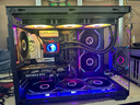 AOCCG392B黑色 MATX游戲臺式電腦主機(jī)箱 支持360水冷/無立柱270°海景房/9風(fēng)扇位/左右分倉 曬單實(shí)拍圖