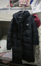 JEEP SPIRIT極寒零下40度新款中戲長(cháng)款羽絨服男女情侶過(guò)膝外套白鴨絨保暖加厚 長(cháng)款羽絨服-黑色【加絨保暖】 2XL 【130-150斤】 曬單實(shí)拍圖