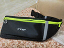 特步跑步運動(dòng)腰包男女式多功能手機包馬拉松裝備專(zhuān)業(yè)輕便健身小包 黑色【無(wú)負擔 久跑不晃】 曬單實(shí)拍圖