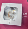 周大福傳承【品牌摯友陳星旭同款】金絲織錦四葉草足金吊墜EOF1713工費520 足金 約4.80g 曬單實(shí)拍圖