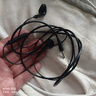 紐曼（Newmine）NM-LK06 半入耳式線(xiàn)控有線(xiàn)耳機 手機耳機 音樂(lè )耳機 3.5mm接口 電腦筆記本手機適用 黑色 曬單實(shí)拍圖
