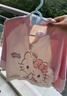 戴維貝拉（DAVE＆BELLA）【 Hello.Kitty聯(lián)名】女童套裝兒童衣服秋裝新款衛衣長(cháng)褲兩件套 琥珀粉【現貨】 90 cm（建議身高80-90cm） 曬單實(shí)拍圖
