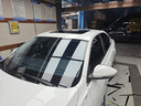 美基（MZJJ）汽車(chē)貼膜車(chē)膜汽車(chē)膜太陽(yáng)膜隔熱膜全車(chē)膜車(chē)窗玻璃隱私防曬防爆膜 V10氮化鈦陶瓷全車(chē)膜(高清前擋+深色側后) 曬單實(shí)拍圖