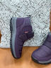 足力健大師雪地靴女冬季加絨加厚防水外穿媽媽鞋中老年運動(dòng)老人防滑大碼棉鞋 L-MX503紫色 女款 38 曬單實(shí)拍圖