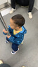 喬丹男嬰童運動(dòng)鞋兒童春秋季密網(wǎng)跑步鞋幼童鞋子 沉靜藍/喬丹白26 曬單實(shí)拍圖