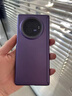 芬華克適用vivo xfold5折疊屏手機殼簡(jiǎn)約純色烤漆磨砂xfold3新款中軸外殼vivoxfold5pro超薄防摔保護套 紫色 vivo x fold5 曬單實(shí)拍圖