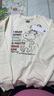 森馬（Semir）史努比系列衛(wèi)衣女卡通落肩寬松衣服個性秋設(shè)計感圖案101524116009 曬單實(shí)拍圖