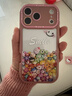 名界（MINGJIE）適用于蘋(píng)果17promax手機殼硅膠透明小公仔iphone17promax時(shí)尚男女款全包防摔可愛(ài)保護殼 【粉色】一群公仔 iPhone 17 Promax 曬單實(shí)拍圖