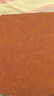 法拉蒙（faramon）A4文件夾多功能資料夾皮質(zhì)商務(wù)經(jīng)理夾銷(xiāo)售夾墊板合同簽約本寫(xiě)字板夾談單本 棕色 曬單實(shí)拍圖