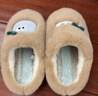 牧童兒童棉拖鞋25冬男童室內保暖拖鞋女寶寶可愛(ài)卡通居家鞋 拿鐵咖190 曬單實(shí)拍圖