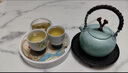 朱炳仁銅月見(jiàn)喜樂(lè )茶禮套裝 紫銅壺銅茶盤(pán)手工銅壺養生茶壺 茶具禮品 月見(jiàn)喜樂(lè )茶禮套裝 曬單實(shí)拍圖