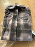 Columbia哥倫比亞戶(hù)外女子抓絨衣襯衫保暖舒適時(shí)尚格紋外套AL3917 011 鯊魚(yú)黑格紋 M (160/84A) 曬單實(shí)拍圖