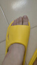 JOYTOUR旅行便攜拖鞋一次性可酒店家用防滑女士拖鞋洗澡涼拖鞋黃色38-39 曬單實(shí)拍圖