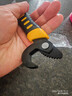 得力萬(wàn)能扳手套裝家用活動(dòng)大開(kāi)口管鉗多功能快速扳子衛浴活口板手工具 三面齒萬(wàn)用扳手小號(9-22MM） 曬單實(shí)拍圖