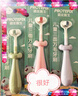 恐龍醫生（PROTEFIX）兒童牙刷1-3-6歲3D軟毛三面牙刷u型360°全包裹清潔寶寶牙刷牙膏 曬單實(shí)拍圖