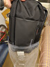 tomtoc單肩包男士斜挎包大容量背包休閑胸包男式學(xué)生包包騎行包T24 曜石黑 M碼 曬單實(shí)拍圖