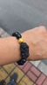 中國黃金（CHINA GOLD）足金六字真言轉運珠硬金錢(qián)福字黃金手鏈男女款DIY串珠配件520禮物 【京速達】12mm福字珠 約1g【國金禮盒】 曬單實(shí)拍圖