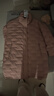 波司登秋冬羽絨服女士鵝絨輕薄寬松中長(cháng)款商務(wù)可內搭易收納外套 曬單實(shí)拍圖