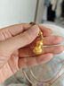 明牌珠寶 福祿生花 足金古法黃金葫蘆吊墜AFC0577工費1500 足金吊墜 約12.47克 曬單實(shí)拍圖