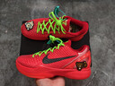 耐克（NIKE）男鞋 Kobe 6 ZK科比6 復刻zoom氣墊透氣低幫場(chǎng)上實(shí)戰籃球鞋 FV4921-600 反轉青蜂俠 42.5 曬單實(shí)拍圖