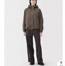 無印良品（MUJI）女式 不易沾水防紫外線便攜風(fēng)帽夾克 防曬衣 25年早秋 女裝 深咖啡色 L (165/88A) 曬單實(shí)拍圖