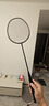 ENPEX樂(lè )士8U小黑拍JS-3 超輕全碳素羽毛球拍單拍 贈300-6羽毛球和手膠 曬單實(shí)拍圖