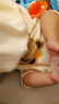 優(yōu)奇寶寶睡衣嬰兒睡袍睡裙兒童防踢被男童女幼兒連體家居服純棉春秋款 曬單實拍圖