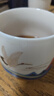 蘇氏陶瓷茶杯陶瓷辦公杯茶水分離杯德化白瓷會(huì )議室水杯銀鶴龍水杯 曬單實(shí)拍圖