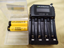 德力普（Delipow）充電電池 5號電池充電器套裝大容量3300mAh可充電電池套裝適配KTV麥克風話筒相機玩具遙控器等 4槽液晶充電器+4節(jié)5號3300毫安 曬單實拍圖