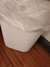 京東京造無(wú)蓋壓圈方形垃圾桶10L 大號客廳家用衛生間廚房廁所辦公室 曬單實(shí)拍圖