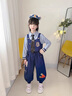 G.DUCKKIDS小黃鴨女童秋裝套裝朱迪兔子警官衣服2025新款兒童cos服裝春秋季 三件套 140 建議9~10歲【130-140cm】cm 曬單實(shí)拍圖