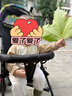 嬰兒推車(chē)可坐寶寶簡(jiǎn)易超小兒童輕便折疊便攜式傘車(chē)手推夏 尊享款全蓬【只可坐】多彩黑T1 曬單實(shí)拍圖
