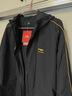 李寧運動(dòng)風(fēng)衣防潑水軟殼沖鋒外套透氣男女25潮流時(shí)尚復古夾克AFDVH29 曬單實(shí)拍圖