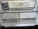 美的（Midea）M60系列550機皇法式冰箱多門(mén)四開(kāi)門(mén)純平全嵌雙系統雙循環(huán)自動(dòng)制冰一體機大容量一級能效政府補貼 MR-550WUFIPZE曦云白 美的機皇 曬單實(shí)拍圖