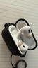 rurihai適用于airpods pro二代保護(hù)套防開蓋pro2保護(hù)套三代3蘋果4代四無線藍(lán)牙耳機(jī)殼防摔硅膠防丟男生 Airpods pro2【鎖扣硅膠耳機(jī)套】配防丟繩 曬單實(shí)拍圖