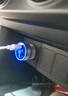 紐曼（Newmine）車(chē)載充電器點(diǎn)煙器一拖二雙USB金屬車(chē)充電壓顯示檢測快充SX001-008 曬單實(shí)拍圖