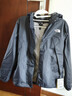 北面（The North Face）品秒三合一沖鋒衣女戶(hù)外運動(dòng)抓絨內膽防水保暖外套秋冬上新 4H0/黑色 M/160（建議拍大一碼） 曬單實(shí)拍圖