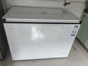 海爾（Haier）【零下35度】速凍超低溫冰柜家用無(wú)需除霜300升以上全冷凍柜新一級能效省電商用大容量臥式冷柜 300L 鋼板內膽【升級零下30度】長(cháng)1.1米 曬單實(shí)拍圖