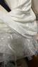 三彩獨醒2025夏季新款小雛菊蕾絲吊帶裙初戀裙仙女風(fēng)連衣裙F 珍珠白 M 160/84A 曬單實(shí)拍圖