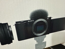 索尼（SONY）【政府補貼】ZV-E10L 半畫(huà)幅微單相機 標準鏡頭套裝 顏值機身 精準對焦 VLOG APS-C畫(huà)幅 黑色 曬單實(shí)拍圖