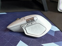 羅技（Logitech）大師系列 MX Master 4 高性能無線藍(lán)牙鼠標(biāo)  辦公鼠標(biāo) 靜音鼠標(biāo)  升級(jí)款 淺灰 帶無線接收器 曬單實(shí)拍圖