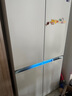 美的（Midea）熊墩墩系列603雙系統純平全嵌Max超凈除菌十字四開(kāi)門(mén)一級無(wú)霜國家補貼家用電冰箱BCD-603WUSPZM(E) 曬單實(shí)拍圖