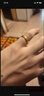 金至尊（3DG Jewellery）黃金戒指光面活口999足金戒指結婚三金男女款生日禮物計價(jià) 女款-金重4.50克（以實(shí)際克重多退少補） 曬單實(shí)拍圖