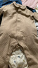 優(yōu)衣庫嬰幼兒寶寶壓線(xiàn)連體衣長(cháng)袖爬爬服嬰兒衣服25秋冬新款478819 31 米色 90cm 曬單實(shí)拍圖