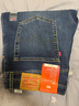 Levi's李維斯冬暖系列男士551Z直筒寬松休閑懷舊復古保暖牛仔褲 中藍色 36 (32) 曬單實(shí)拍圖