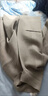 皮爾卡丹（pierre cardin）2025春秋新款開(kāi)衫毛衣年輕男士翻領(lǐng)針織衫時(shí)尚休閑純色夾克外套 M1804卡其色 XL 120-135斤 曬單實(shí)拍圖