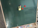 齊富90*120cm房型綠白雙面畫(huà)板兒童畫(huà)板磁性涂鴉小黑板白板寫(xiě)字板寶寶繪畫(huà)玩具寫(xiě)字板支架式家用 曬單實(shí)拍圖